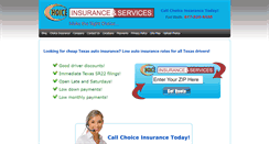 Desktop Screenshot of choiceinsurancesvcs.com